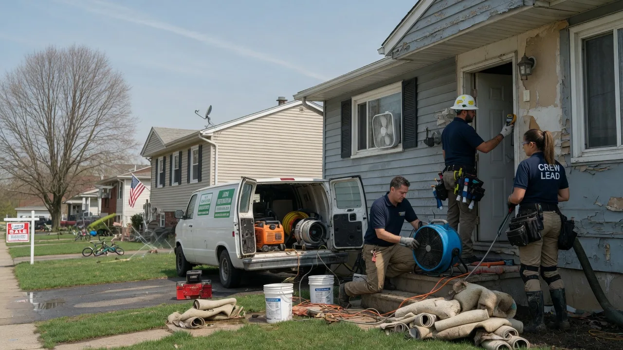 Flood Cleanup in Fontanelle, IA near me